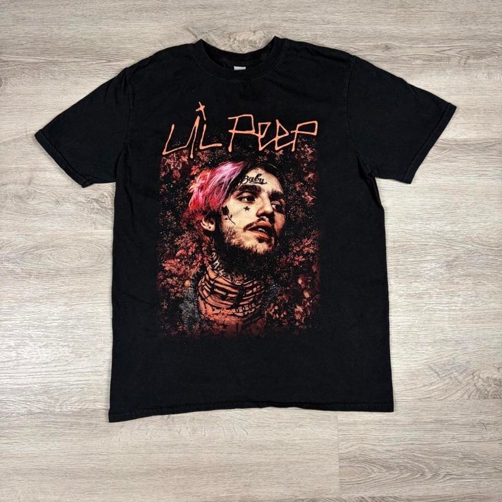 Lil Peep Black Graphic Tee